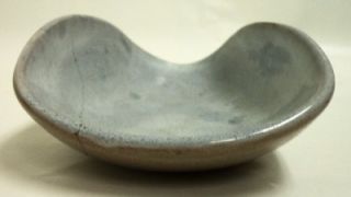 vintage pottery bowl signed e deutch rare
