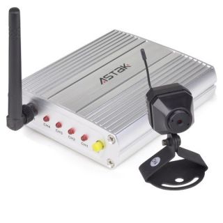 Astak CM 811T 2 4GHz Surveillance Camera Kit w 4 Channel Wireless