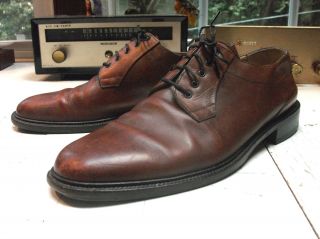 COLE HAAN italian shoes size 12, gorgeous chocolate leather, GREAT