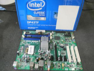 Intel DP43TF Classic Series LGA775 Socket Motherboard *AS IS*