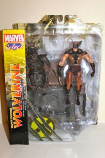 Diamond Select Toys Marvel Select Wolverine Brown Costume Edition