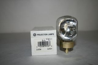 GE Incandescent DJL Lamp 150W 120V G17Q 4 Pin T14 Projection Bulb New