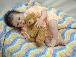 ADORABLE REBORN BABY GIRL DOLL DENISE PRATTS IRELYN MUST SEE 