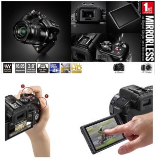 Panasonic Lumix DMC G5 Digital Camera Black Lumix G Vario 14 42mm