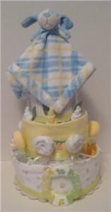 New Baby Shower Gift Diaper Cake Centerpiece Huggies