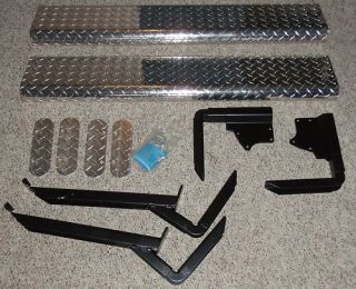 Diamond Plate Bed Extensions Side Mopar Box Running Boards Side Steps