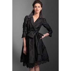 Diane Von Furstenberg Black Silk Wrap Dress