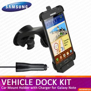 Genuine Samsung ECS K1E1 Vehicle Dock Kit Car Mount Galaxy Note N7000
