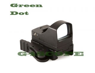 NEW Mini Docter Style Green Dot Holo Sight with QD mount Cover