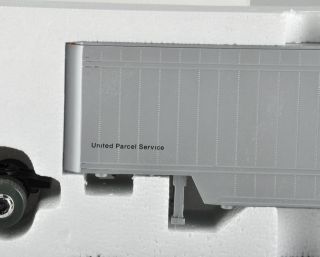  Parcel Service Diecast Doubles Model Semi Truck UP1700 w Box