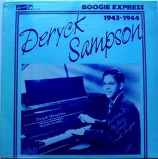 Deryck Sampson Boogie Express New SEALED 1940s Blues Jazz Piano