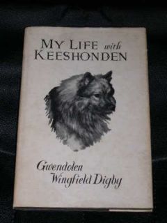 RARE Keeshond Keeshonden Dog Book by Digby 1st 1969