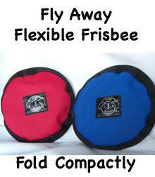 Flyaway Foldable Floating Frisbee Dog Training Toy