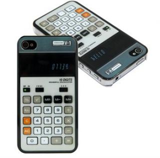 Fashion Calculator Design Hard Protector Cover Case Skin for iPhone 4G