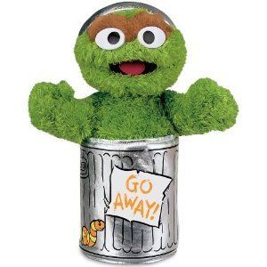  Grouch Sesame Street Plush Toy Doll Gund for Young Sesame Street Fans