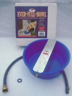 Ever Full Bowl Outdoor Automatic Dog Cat Waterer New