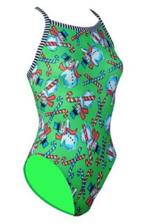 Dolfin UGLIES SWIMSUIT 24 5 6 NWT CANDY CANE LIMITED EDITION PRACTICE