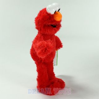 Sesame Street Muppets Elmo 10 Fuzzy Plush Doll Stuffed Figure Small