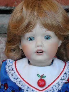 Reproduction All Porcelain 10 1 2 Inch Hilda Doll