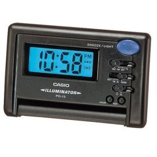 Casio PQ13 Digital Travel Clock with Alarm