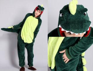 Dinosaur KIGURUMI Pajama Unisex Adult Cosplay Costume Sleepwear COS90
