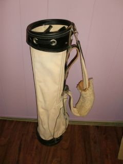 Vintage Don Martin Los Angeles Shoulder Carry Golf Bag Cart