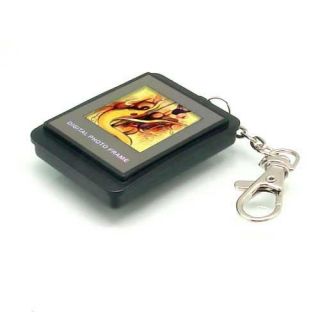 LCD Digital Photo Picture Frame Keychain 8M Pink 72 Photos