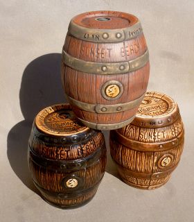 Crazy Al Tiki Don The Beachcomber Rum Barrel Custom Glaze by Artist 1
