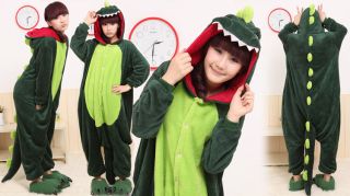 Unisex Dinosaur Adult KIGURUMI Animal Anime Cosplay Costume Pajamas