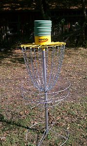  Discatcher Disc Golf Goal Target Basket and 10 Practice Disc