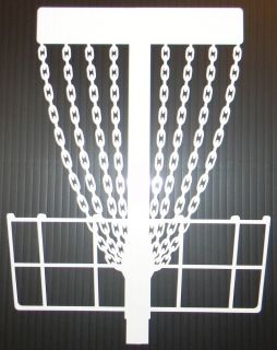 Disc Golf Basket Decal Innova Discraft Huge 8 tall 2012 choice of