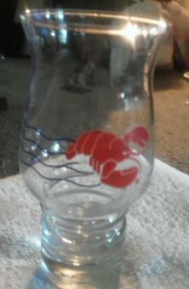 Red lobster glass in Advertising