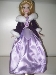 Disney Brass Key Keepsake Aurora Sleeping Beauty Porcelain Doll