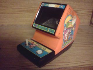 Donkey Kong Junior Coleco Nintendo Mini Tabletop Arcade Game For Parts