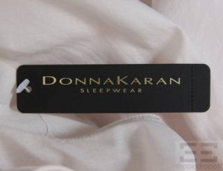 Donna Karan Sleepwear Blush Cotton Sleeveless Dress Size Small, NEW