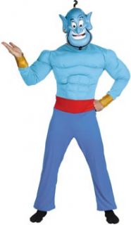 Mens 42 46 Adult Aladdin Genie Costume Disney Costume