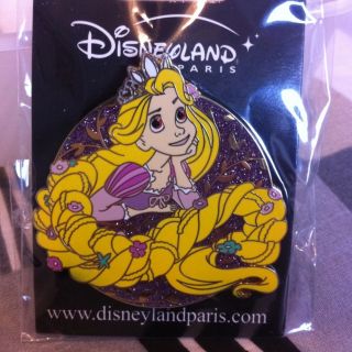 Disney Pins Rapunzel Tangled Disneyland Paris Pins Trading Pins