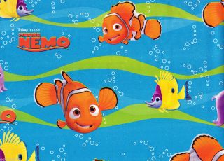 Disney Finding Nemo Gift Wrap Wrapping Paper Birthday Party Supplies