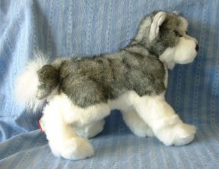NWT Douglas Plush Toy Purebred 16 SASHA SIBERIAN HUSKY PUPPY DOG