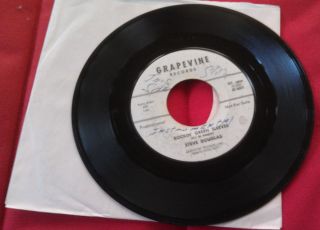 Very Rare Old Steve Douglas   Rock n Roll Hall of Fame promotional 45