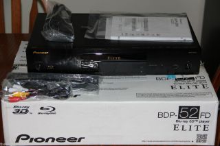  Elite BDP 52FD 3D Streaming SACD DVD CD MKV DIVX Blu Ray Player