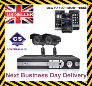  Sony CCD Camera Home Business CCTV Security DIY System Kit