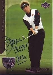 Dottie Pepper Signed Autographed LPGA Golf Trading Card