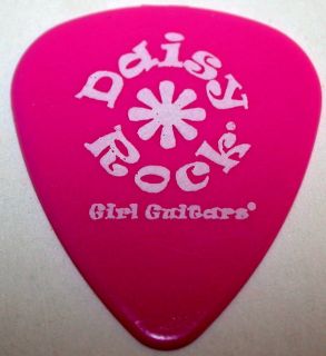Daisy Rock Pink Guitar Picks 12 Pack Authoried Dealer