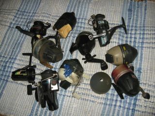  REEL PARTS / ZEBCO DAIWA ABU GARCIA (MISC) AND JOHNSON TOY OUTBOARD