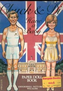 Princess Diana Prince Charles Have A Baby Prince William Paper Dolls
