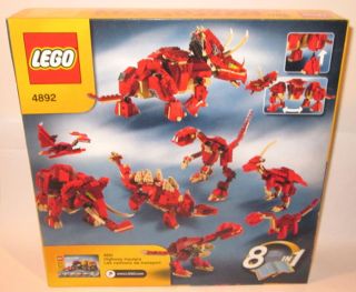 Lego 4892 Dinosaur 8 in 1 Lego Creator Set SEALED in BX