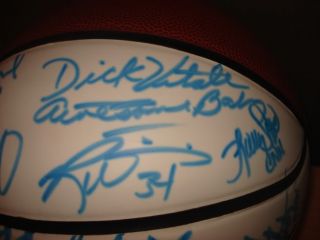  SIGNED AUTOGRAPHED BASKETBALL VITALE / SUTTON / LUPICA / PHELPS & MORE