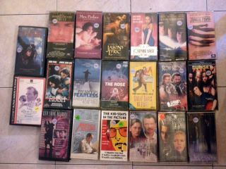 Huge Lot of 20 Drama VHS Movies Lot 2 L K 