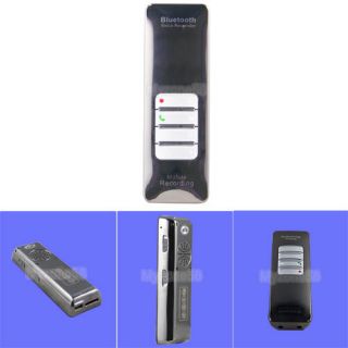 4GB Voice Recorder Dictaphone Wireless Bluetooth Cell Phone Record 
